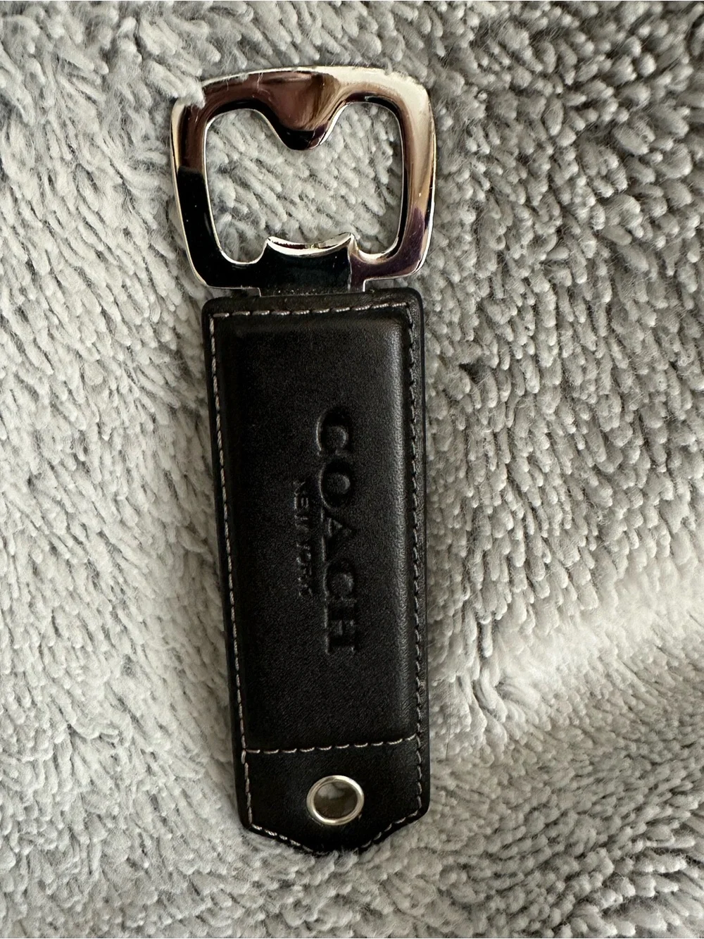 Coach Lexington Leather Bottle Opener